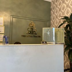 The Royal Thai Spa - Front desk