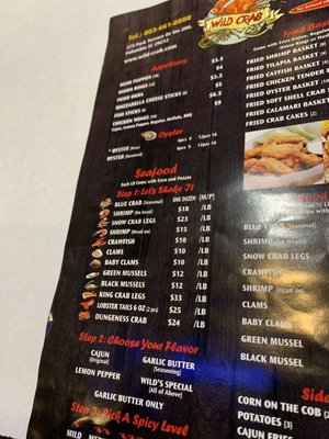 Menu photo 6 Wild Crab Columbia, SC