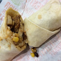 "Jamaican Jerk Chicken" wrap.