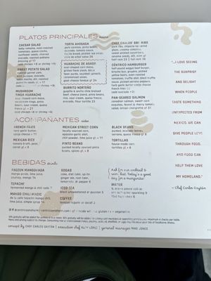 Menu photo 8 Centrico Anaheim, CA