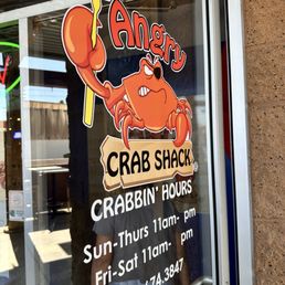 Exterior outside entrance of Angry Crab Shack - Tempe, Arizona Exterior outside entrance of Angry Crab Shack - Tempe, Arizona