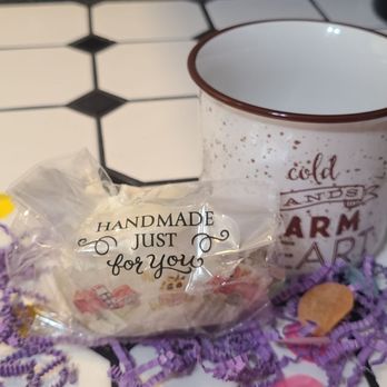 Domenica's Sweets - The handmade cocoa bomb and mug - Desserts Near Me Domenica's Sweets - The handmade cocoa bomb and mug - Desserts Near Me