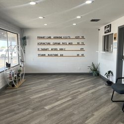 Independent Wellness Center - Waiting room area