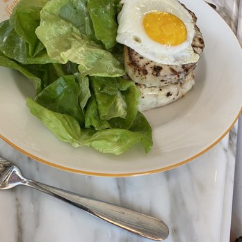 Chez Maggy - Croque Madame - sauce please - French Near Me - Denver, Colorado Chez Maggy - Croque Madame - sauce please - French Near Me - Denver, Colorado