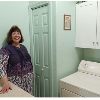 Home Garage Storage - New paint and cabinets in the laundry room - Handyman Near Me - Monument, Colorado Home Garage Storage - New paint and cabinets in the laundry room - Handyman Near Me - Monument, Colorado