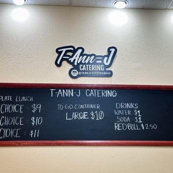 T-Ann-J Catering - Menu pricing - Food Court Near Me - Wailuku, Hawaii T-Ann-J Catering - Menu pricing - Food Court Near Me - Wailuku, Hawaii