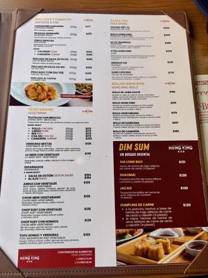 Menu photo 6 Hong King Ciudad de México, DIF