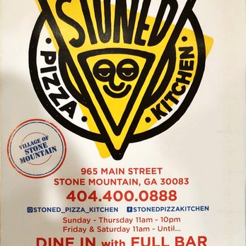 Stoned Pizza Kitchen - Pizza Near Me - Stone Mountain, Georgia