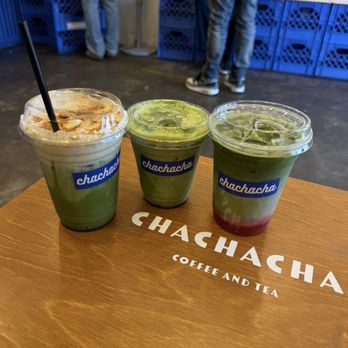 ChaChaCha - banana matcha, matcha duo, strawberry matcha - Desserts Near Me - Fremont, California