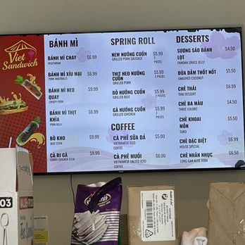 Viet Sandwich - Menu - Coffee & Tea Near Me - Toronto, Ontario Viet Sandwich - Menu - Coffee & Tea Near Me - Toronto, Ontario
