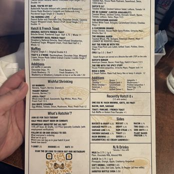 Hatch'd - Menu (August 2025) - Breakfast & Brunch Near Me - St. Louis, Missouri