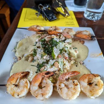 The Observatory - Grilled shrimp skewers - New American Near Me - Portland, Oregon The Observatory - Grilled shrimp skewers - New American Near Me - Portland, Oregon