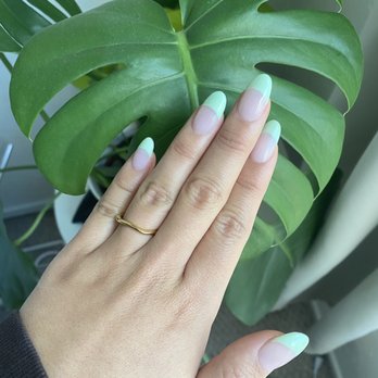 Gloss Nail Spa - Gel X with French tip - Nail Salons Near Me - Pasadena, California Gloss Nail Spa - Gel X with French tip - Nail Salons Near Me - Pasadena, California