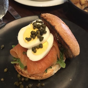 Nine-Ten - Salmon bagel - Bars Near Me - La Jolla, California