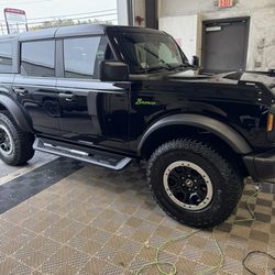 Lux Car Care - Lux Car Care nailed this paint correction/buffing. They also had a local company, custom paint my bronco badges loving it!