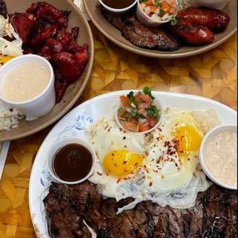 Uncle Mike's Place - Skirt Steak, Tocino, Longinisa combos - Breakfast & Brunch Near Me - Chicago, Illinois