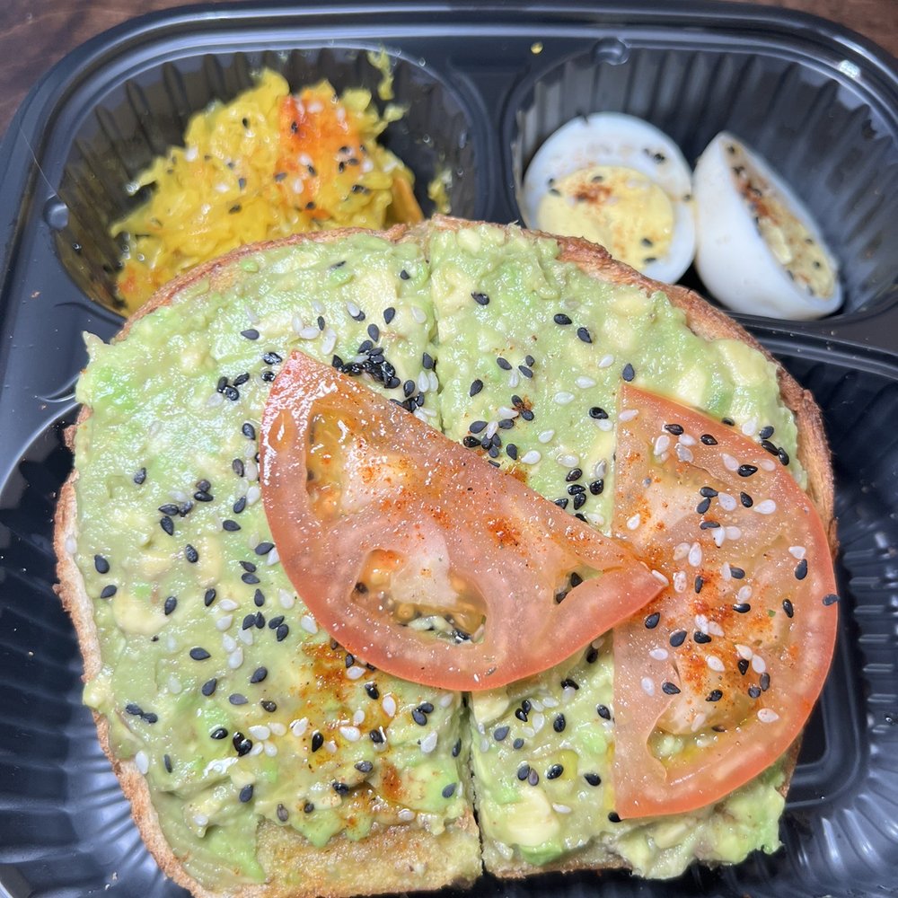 Büna Coffeehouse - Avocado toast - Coffee & Tea Near Me - Washington, DC, District of Columbia