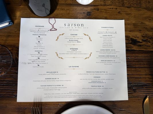 Saison Cellar & Wine Bar by null