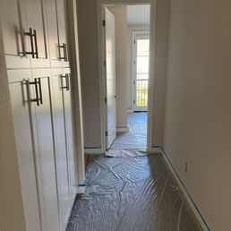 Hallway coverage and new paint