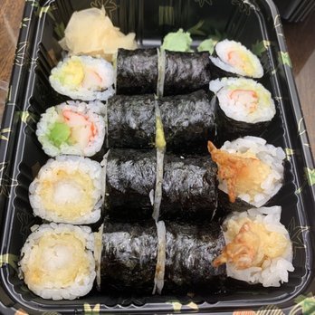 StreetSide Sushi - California Roll and Spicy Shrimp Tempura Roll - Food Trucks Near Me StreetSide Sushi - California Roll and Spicy Shrimp Tempura Roll - Food Trucks Near Me