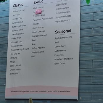 Nature's Organic Ice Cream - March '25, flavor choices - Ice Cream & Frozen Yogurt Near Me - Sunnyvale, California Nature's Organic Ice Cream - March '25, flavor choices - Ice Cream & Frozen Yogurt Near Me - Sunnyvale, California