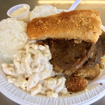 Rainbow Drive-In - Mix Plate - Hawaiian Near Me - Honolulu, Hawaii Rainbow Drive-In - Mix Plate - Hawaiian Near Me - Honolulu, Hawaii