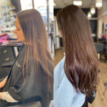 Sarah's Chair - Fusion ktip hair extensions and hair tinsel - Hair Stylists Near Me - Anchorage, Alaska Sarah's Chair - Fusion ktip hair extensions and hair tinsel - Hair Stylists Near Me - Anchorage, Alaska