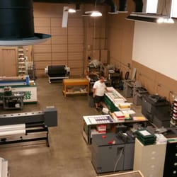 International Minute Press - Shop in action
