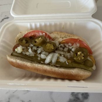 LJ’s Lil’ Cafe - Chicago Dog. - Breakfast & Brunch Near Me - Cypress, California