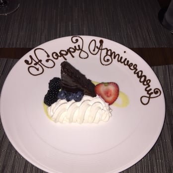 Altius - Complimentary dessert for our anniversary. - New American Near Me - Pittsburgh, Pennsylvania