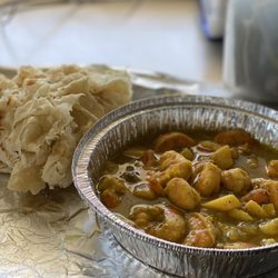 Jammin' Jerk - Curry Shrimp and Roti