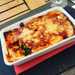 Restaurant Ranch'O Plage - Mon plat : Canelloni Brucciu-Epinards-Menthe, très léger, frais et avec des produits locaux ! Un délice !