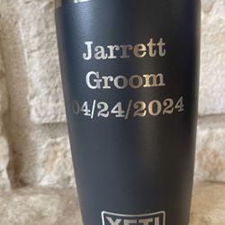 Engraved 20 oz Tumbler - Groomsman Gift