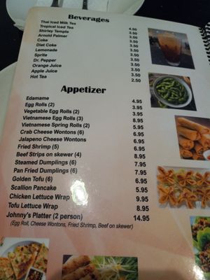 Menu photo 2 Johnny's Asian Bistro Parker, CO Menu photo 2 Johnny's Asian Bistro Parker, CO