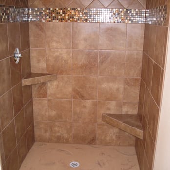 Tile Tech - Here is a better picture of the bench and shelf for a shower. - Tiling Near Me Tile Tech - Here is a better picture of the bench and shelf for a shower. - Tiling Near Me