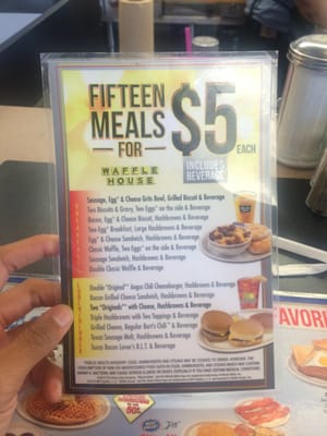 Menu photo 1 Waffle House Marietta, GA