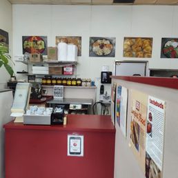 The pickup counter