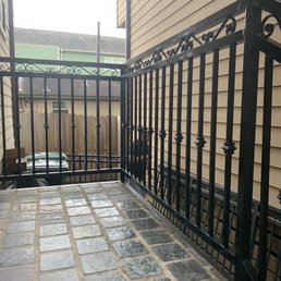 Replaced rusted bars and re painted the ones that weren't damaged Replaced rusted bars and re painted the ones that weren't damaged
