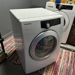 This is dryer number 2 - front frame has no screws and is completely hanging free