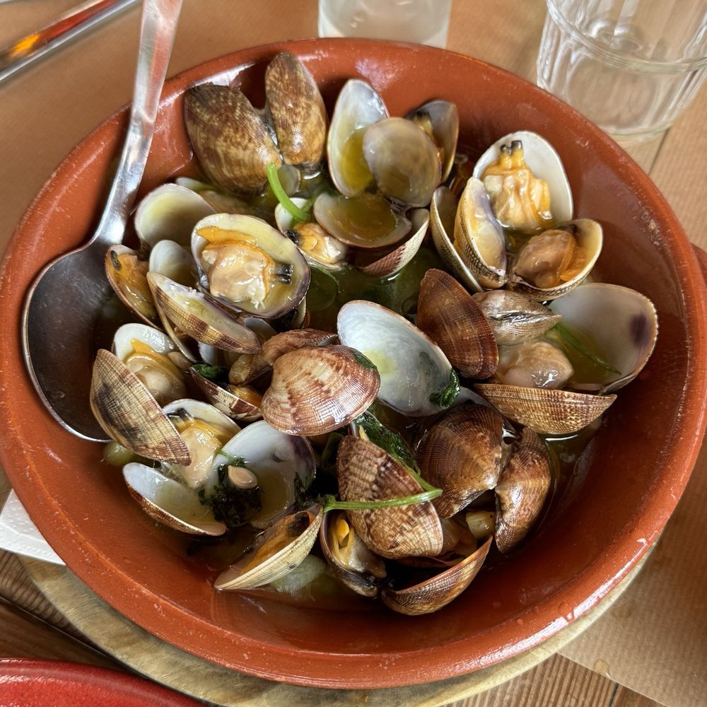 Chapitô à Mesa - Clams!!!  Delicious, delicious clams.  You want them.  You might not know it yet, but you do. - Portuguese Near Me - Lisbon, 11