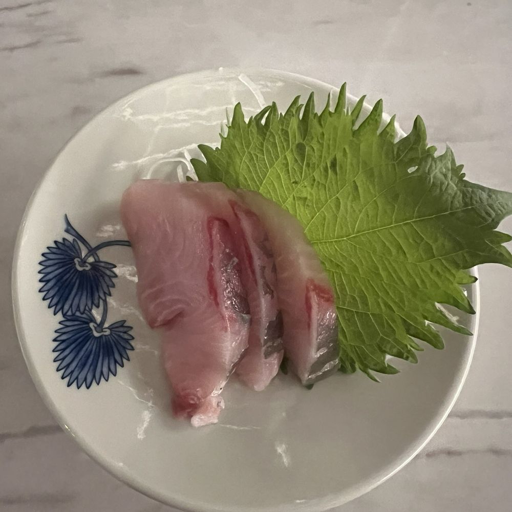Aburi TORA - Yellowtail sashimi - Japanese Near Me - Austin, Texas Aburi TORA - Yellowtail sashimi - Japanese Near Me - Austin, Texas