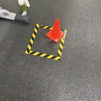 In-Shape Fitness - Floor repair in weight room - Gyms Near Me - Shingle Springs, California In-Shape Fitness - Floor repair in weight room - Gyms Near Me - Shingle Springs, California