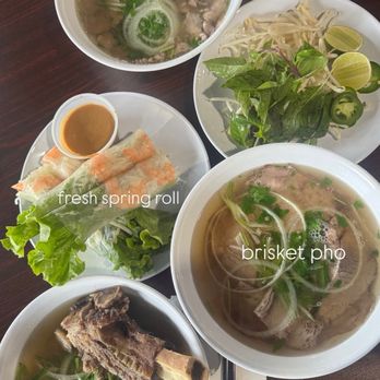 Trinh’s Corner - house special pho, brisket pho (2), fresh spring roll with peanut sauce - Vietnamese Near Me - Oak Harbor, Washington Trinh’s Corner - house special pho, brisket pho (2), fresh spring roll with peanut sauce - Vietnamese Near Me - Oak Harbor, Washington