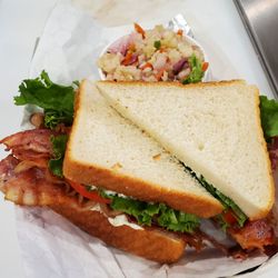 Willie's Phillys - BLT with House Made Vinegar Coleslaw