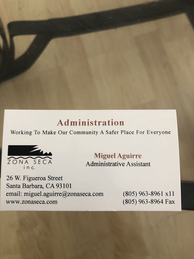 Zona Seca - grief counselor in Santa Barbara, CA