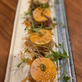 BF Miyabi - Ankimo~ The monkfish liver was nice and soft and very flavorful, I loved it! - Sushi Bars Near Me - Roseville, California BF Miyabi - Ankimo~ The monkfish liver was nice and soft and very flavorful, I loved it! - Sushi Bars Near Me - Roseville, California