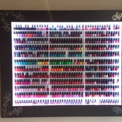 Wonderful nail polish selection