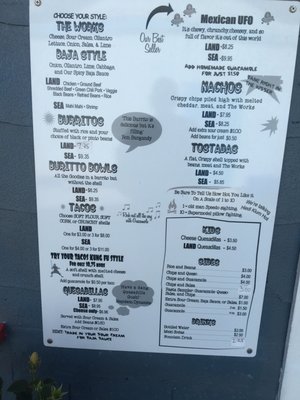 Menu photo 6 A1A Burrito Works Flagler Beach, FL Menu photo 6 A1A Burrito Works Flagler Beach, FL