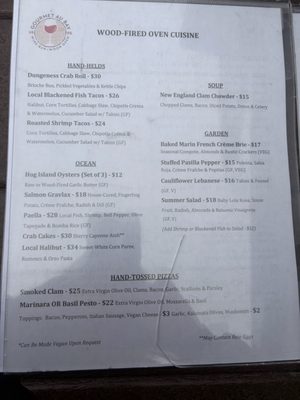 Menu photo 1 Gourmet Au Bay Bodega Bay, CA Menu photo 1 Gourmet Au Bay Bodega Bay, CA