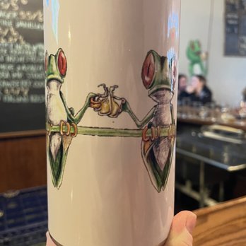 Two Frogs Brewing Company - Crowler can!  $2 off on Sunday's!! - Brewpubs Near Me - Tarpon Springs, Florida